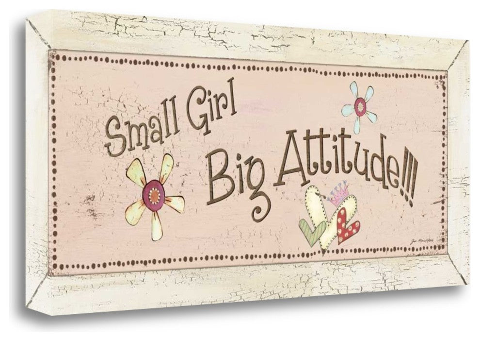"Big Attitude" By Jo Moulton, Giclee Print on Gallery Wrap Canvas, Ready to Hang