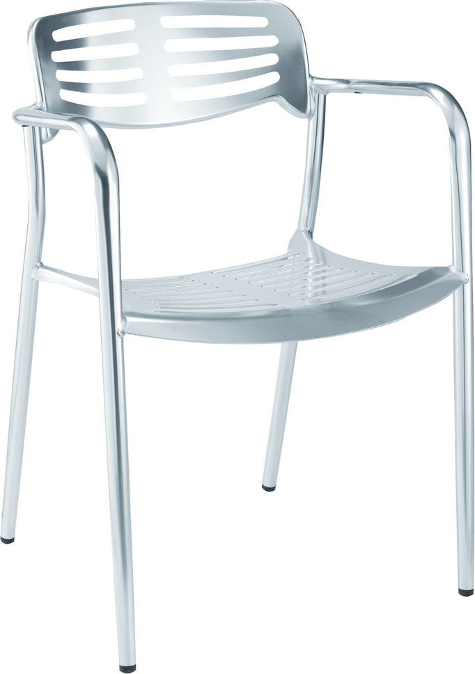 Modern Classics Aluminum Dining Chair, Aluminum