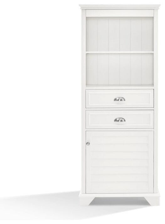 Lydia Tall Cabinet, White