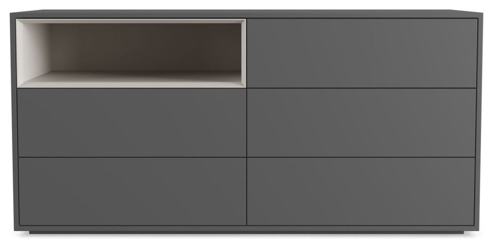 Beverly Dresser Dark Gull Gray
