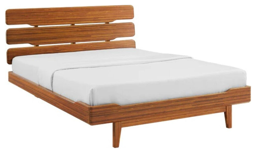 Greenington Currant Platform Bed - Amber