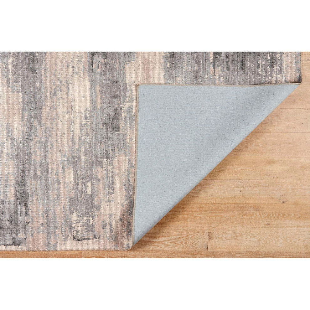 Avalon Brushstrokes Area Rug - Gray, 5'x7'6"