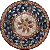Geometric Mosaic Pattern, Mulini, 24"x24"