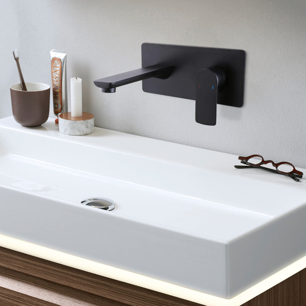 Single Handle Wall Mount Bathroom Faucet
