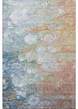 Premium Machine Washable Mayfield AMF698 Coral 5' x 7'6" Rug