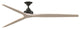 Fanimation Spitfire 84" Fan, Dark Bronze Motor, White Washed