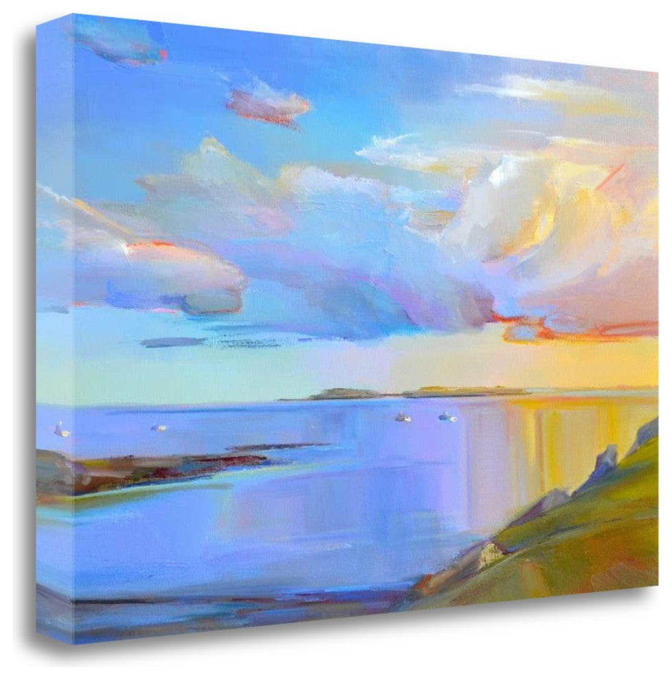 "Summer Cove" By Holly Ready, Giclee Print on Gallery Wrap Canvas, Ready to Hang