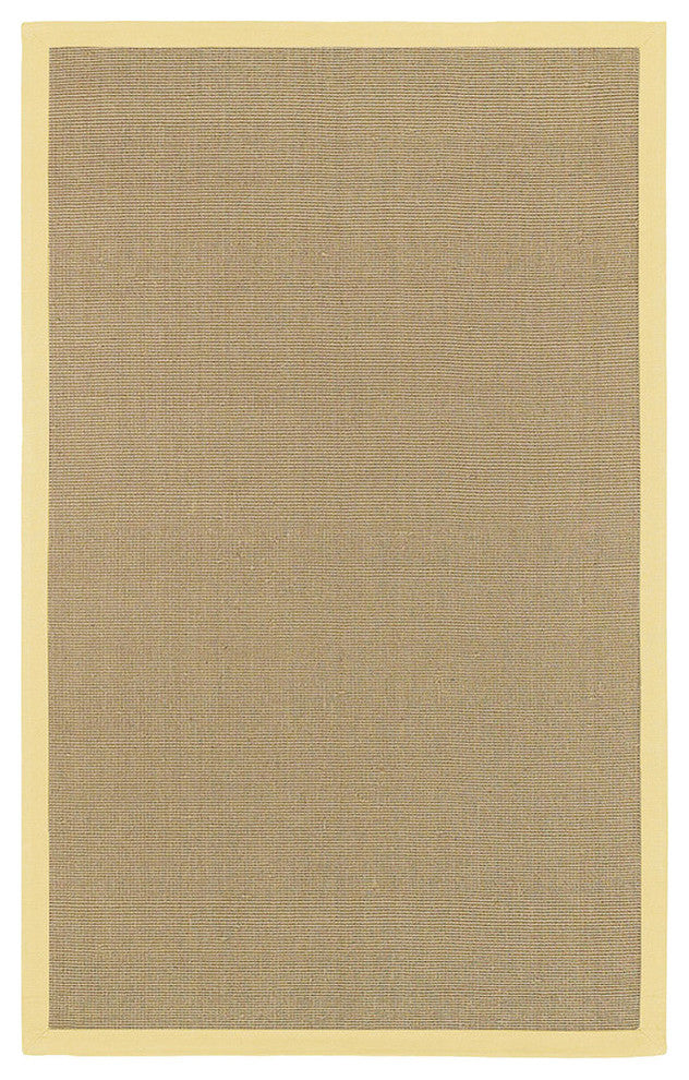 Bay Contemporary Area Rug, Yellow, 9'x13' Rectangle