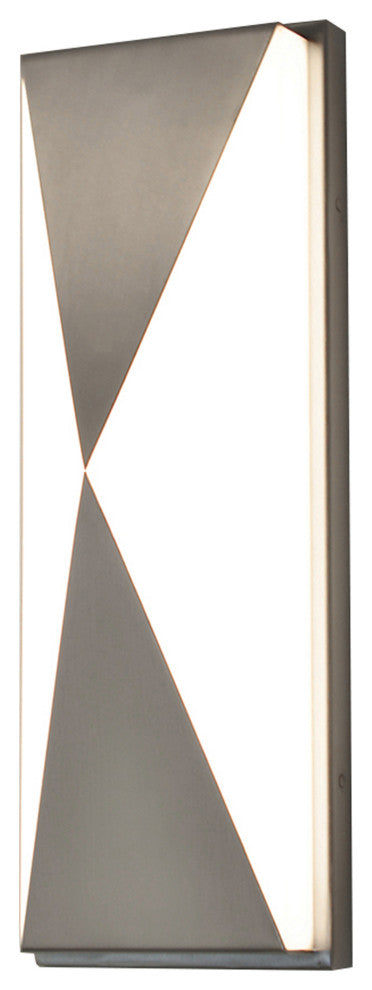 Novara LED Sconce, Satin Nickel