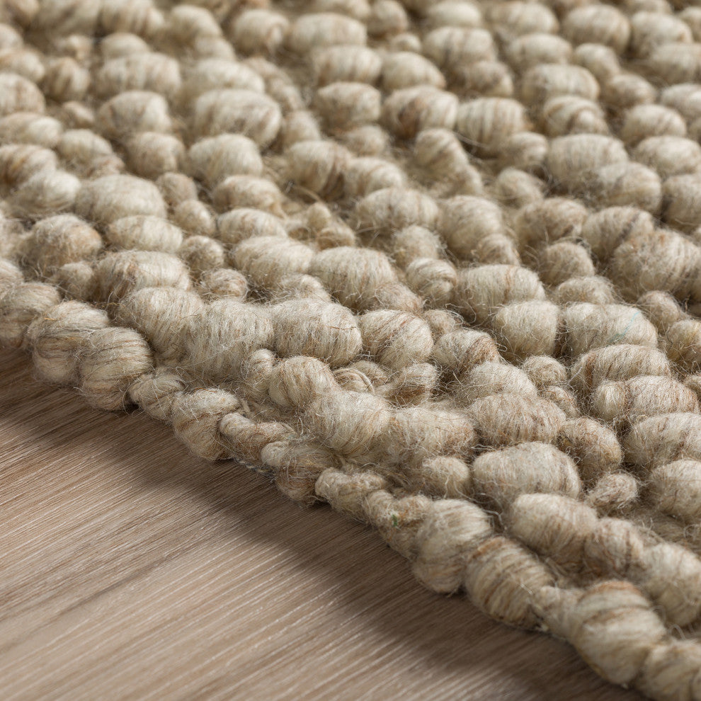 Gorbea GR1 Latte 2'6" x 10' Runner Rug