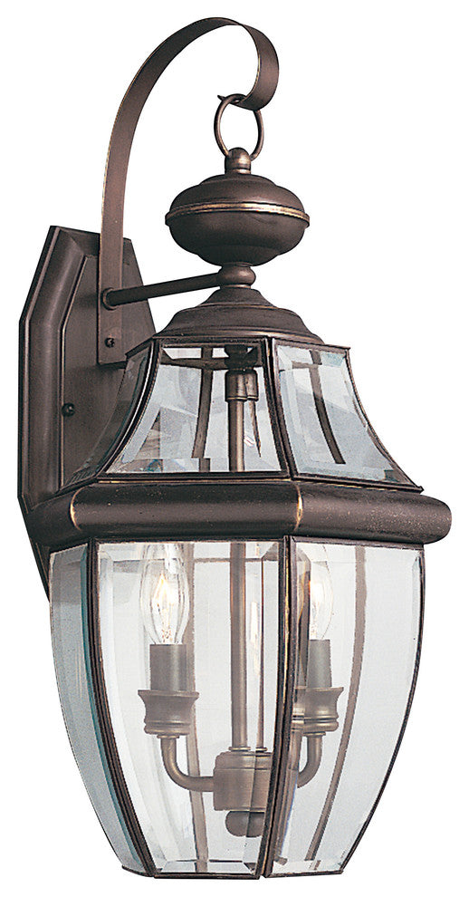 Generation Lighting Lighting 2-Light Outdoor Lantern, Bronze