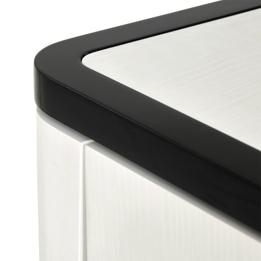 Tuxedo 6-Drawer Chest, Piano Keyboard