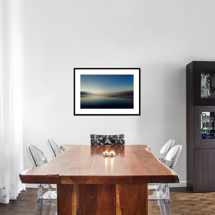 "Alone In Somewhere" Framed Digital Print by Cie Shin, 38x27"