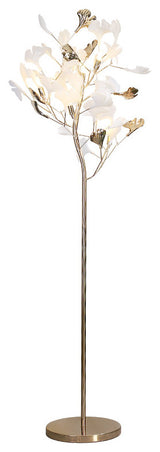 Bremgarten | Creative Ginkgo Leaves Shaped LED Floor Lamp, Marble