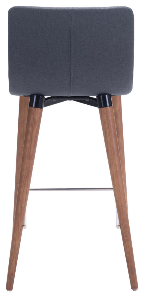Jericho Counter Chair (Set of 2) Gray