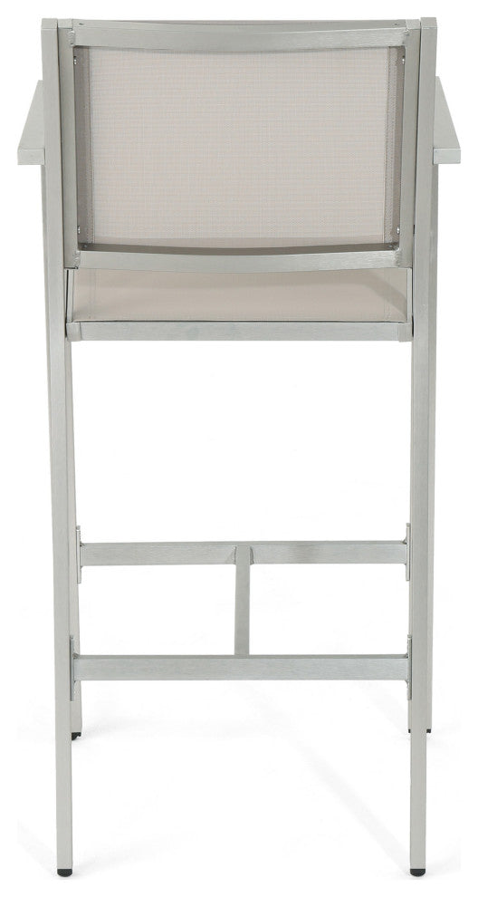 GDF Studio 5-Piece Tracy Outdoor Aluminum Bar Set