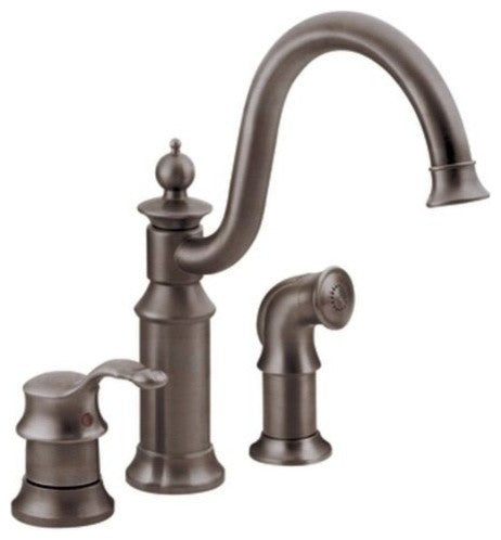 Moen Waterhill S711ORB, Oil Rubbed Bronze, 2"x9"x12"