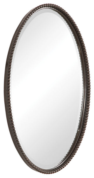 Sherise Bronze Oval Mirror