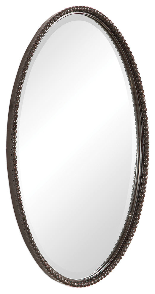 Sherise Bronze Oval Mirror