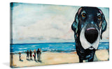 "Macdaddy" Painting Print on Canvas by Tori Campisi