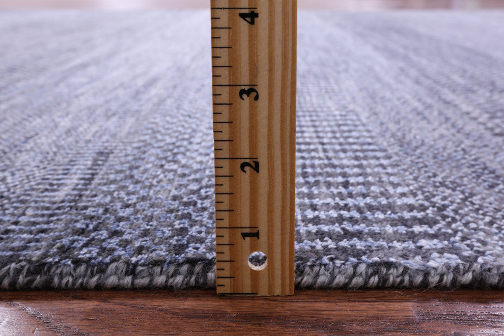 Hand Knotted Wool and Silk Savannah Grass Rug 6' 0" X 9' 3" Q11927