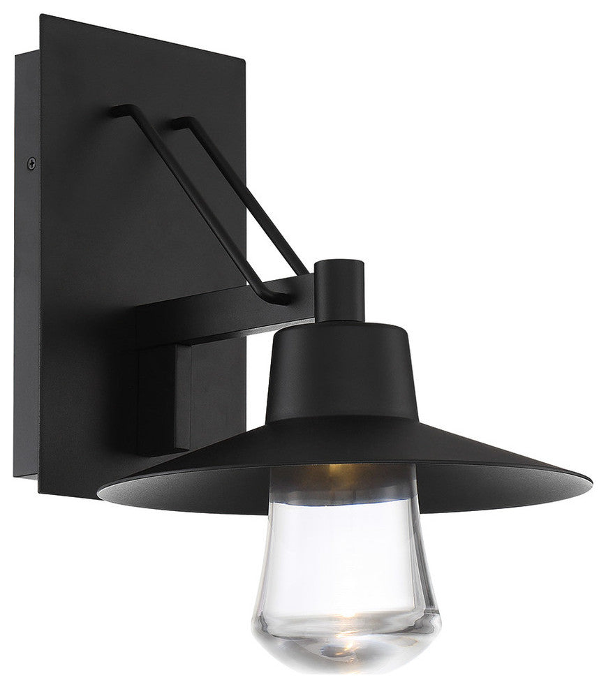 Suspense 15" LED Outdoor Wall-Light 3000K, Black