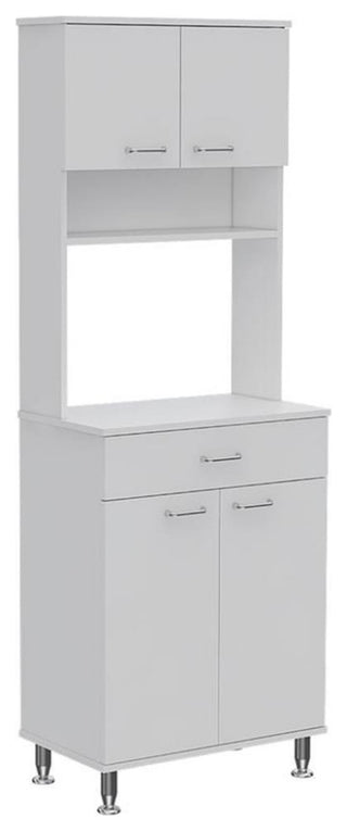 Home Square 2-Piece Set with Utility Sink with Cabinet and High Pantry Cabinet