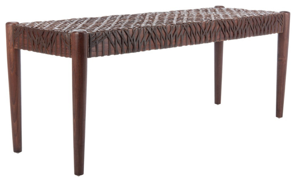 Safavieh Bandelier Bench, Brown/Brown