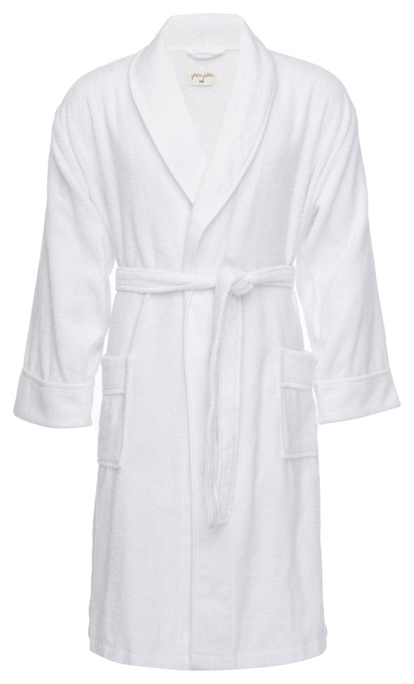 Kensington Bathrobe, White, L/Xl