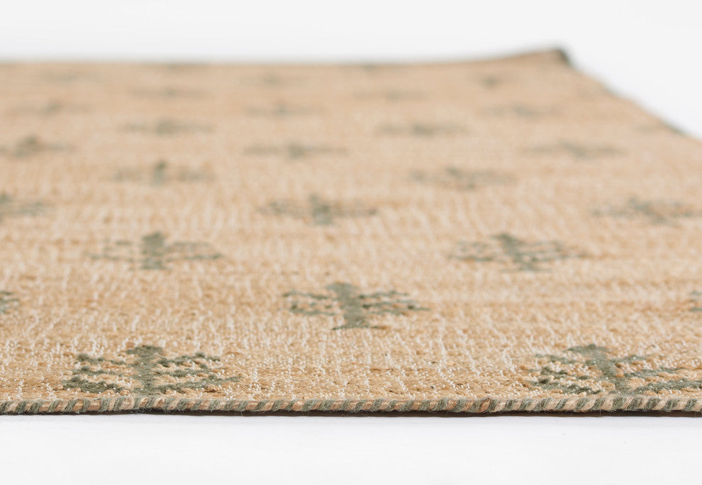 Erin Gates by Momeni Orchard Verdure Natural Hand Woven Wool Rug 2' X 3'