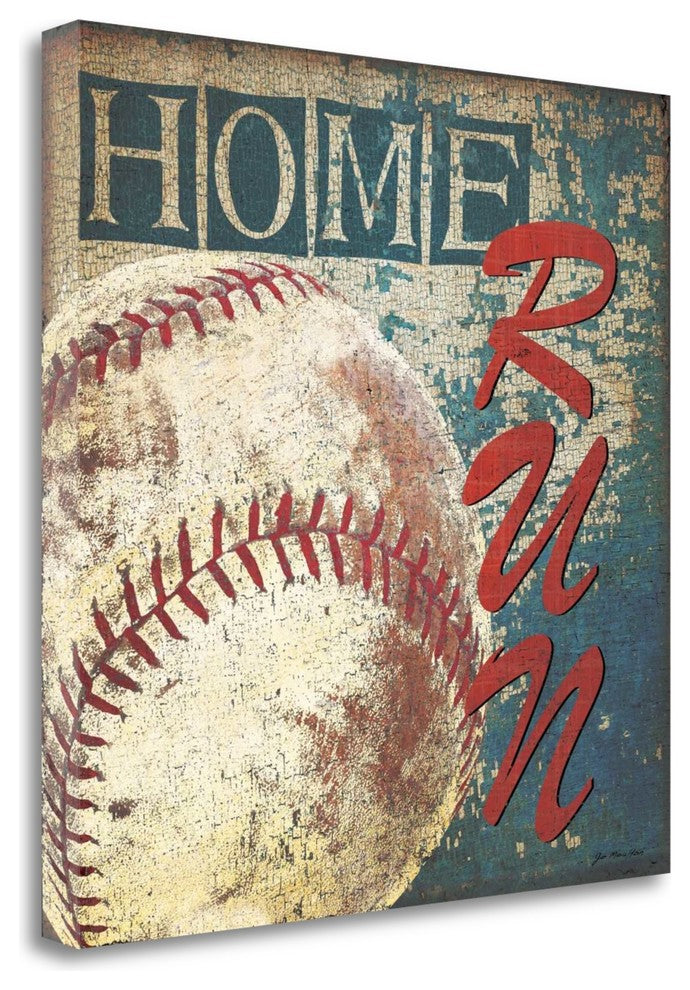 "Home Run" By Jo Moulton, Giclee Print on Gallery Wrap Canvas, Ready to Hang