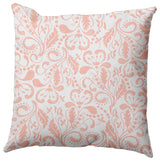 Aurora Polyester Indoor/Outdoor Pillow, Blush, 18"x18"