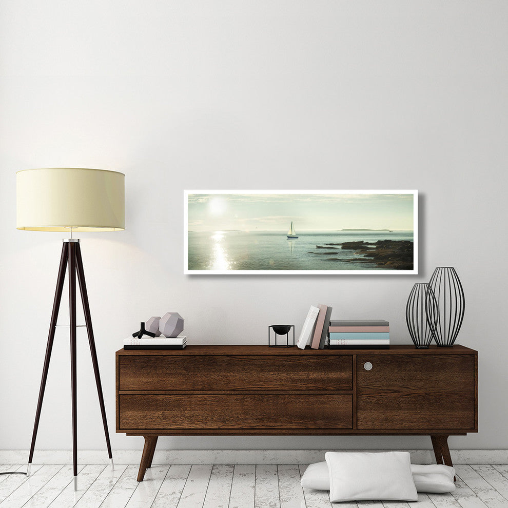 "Evening Sail" Digital Paper Print by Sue Schlabach, 56"x20"