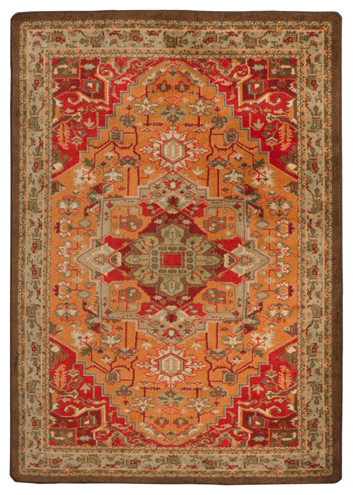 Persia, Orange, 4'x5'
