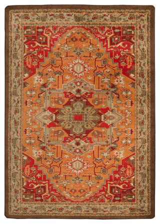 Persia, Orange, 4'x5'