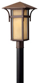 Hinkley Harbor Medium Post Top Or Pier Mount Lantern, Anchor Bronze