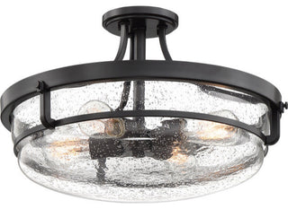 Outpost 4-Light Semi-Flush Mount, Palladian Bronze