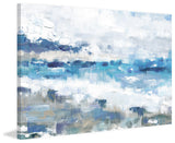"Thumping the Shore" Painting Print on Wrapped Canvas, 36"x24"