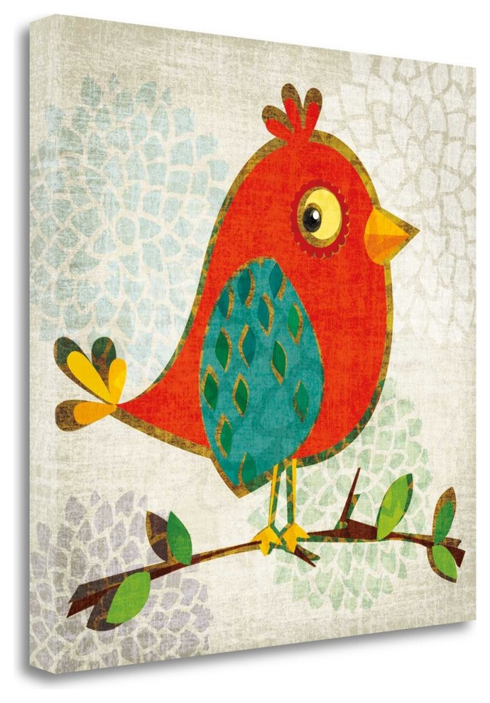 "Chirpier" By Tandi Venter, Giclee Print on Gallery Wrap Canvas, Ready to Hang