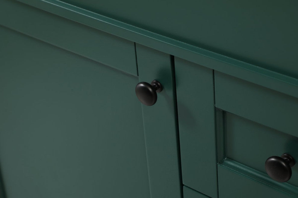 Home Living 21" Transitional Green-Light Bathroom Vanity