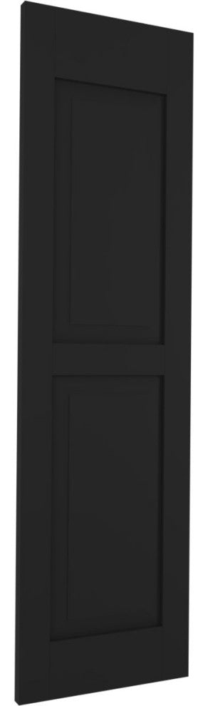 Two Equal Raised Panel Shutters (Per Pair)