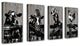 On the Fence'' Farmhouse Animal 4-Piece Wrapped Canvas Wall Art Set