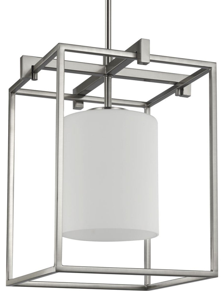 Chadwick Collection 1-Light Brushed Nickel Mini-Pendant