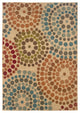 Oriental Weavers Emerson Gold/Blue Geometric Indoor Area Rug 6'7"X9'6"