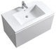 Balli 36'' Wall-Mount Modern Bathroom Vanity, High Gloss White