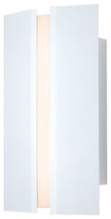 Rima LED Sconce, White, Frosted, 2700k Led, P1 Driver