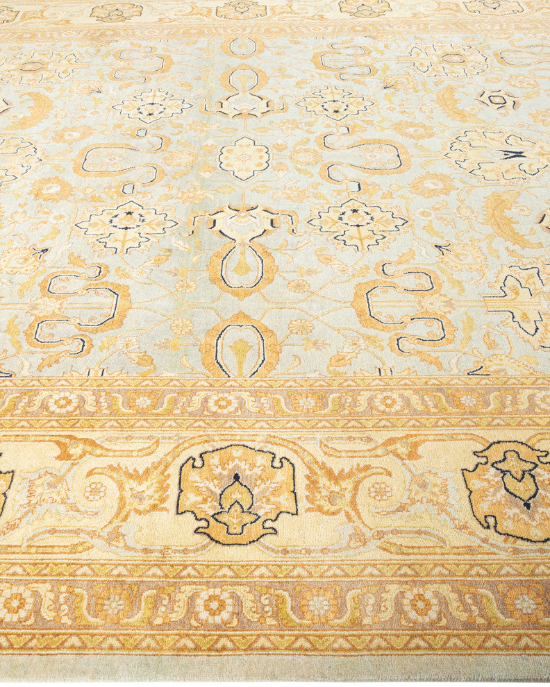 ECLECTIC, Hand Knotted Area Rug 12' 0" X 9' 2"