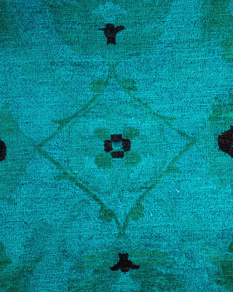 Fine Vibrance, One-of-a-Kind Hand-Knotted Area Rug Brown, 10' 1 x 13' 8