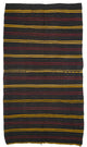 Vintage Anatolian Kilim Rug 7' 5" x 13', 89 in. x 156 in.