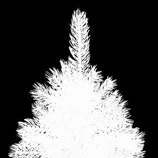 vidaXL Artificial Pre-lit Christmas Tree with Ball Set Xmas Decoration White